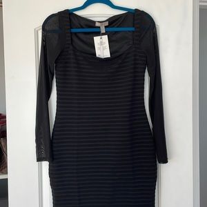 ASOS Bodycon black mini dress